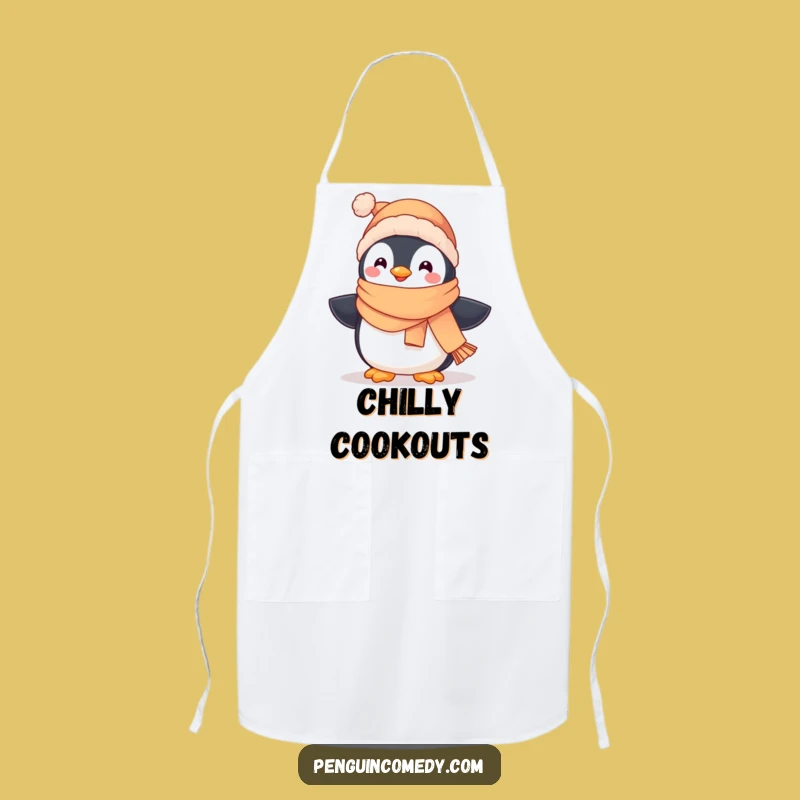 Funny Penguin Apron - Cute Waddle Design, Perfect Kitchen Gift