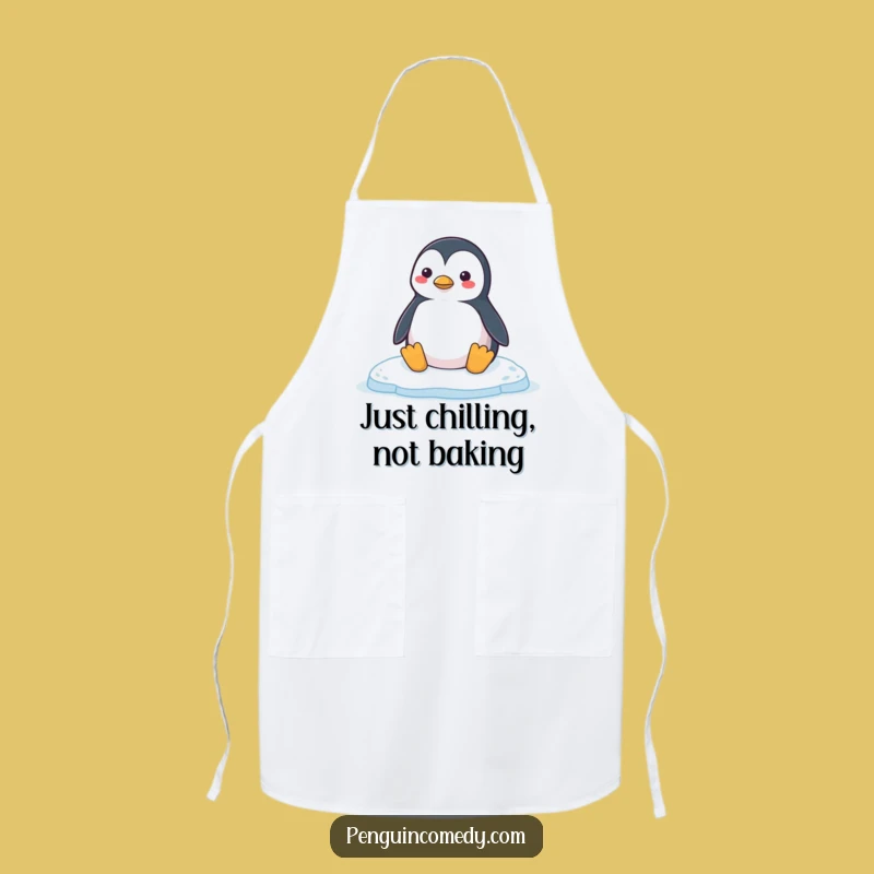 Funny Penguin Honk Apron: Happy Kitchen Wear, Whimsical Penguin Gift!