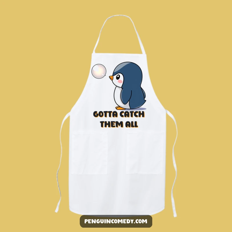Funny Penguin Bubble Apron: Cook Up Some Fun with This Humorous Kitchen Accessory