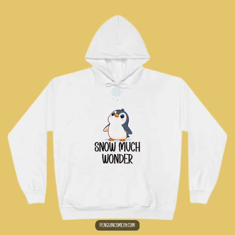 Funny Penguin Hoodie: Cozy Winter Curiosity, The Ultimate Funny Snowflake Gift!