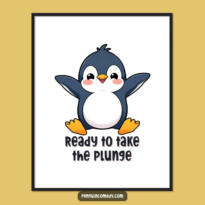 Free Printable Penguin Wall Art: Energetic Downloadable Decor for Lively Spaces