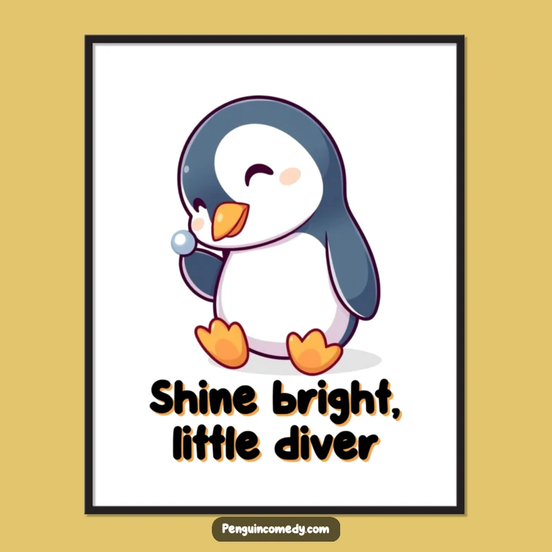 Free Printable Penguin Wall Art: Funny Curious Bird Decor for Whimsical Home