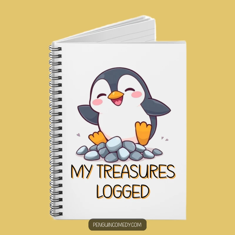 Funny Penguin Rocks Notebook - Silly Ideas, Cute & Hilarious Journal Gift!