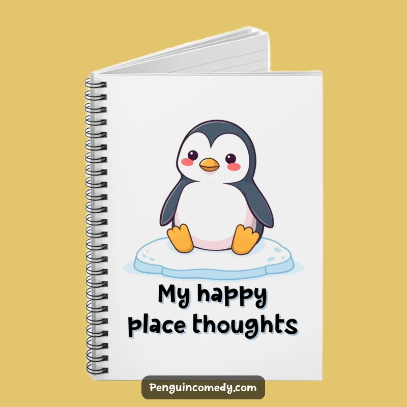 Funny Penguin Honk Notebook: Jot Down Ideas with Arctic Contentment, Perfect Gift!