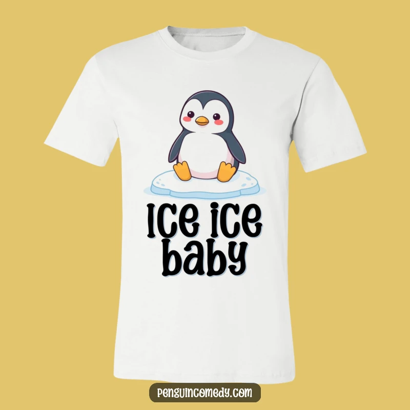 Funny Penguin Honk T-Shirt: Contented Ice Survivor, Hilarious Animal Tee Gift!