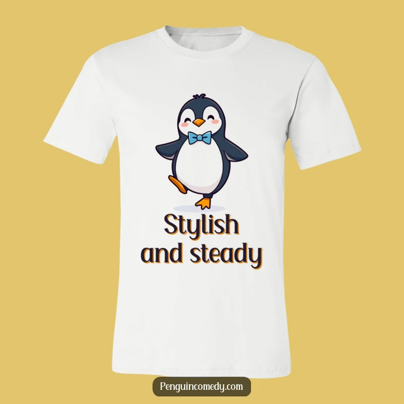 Funny Penguin Bow Tie T-Shirt: Classy and Comical Gift